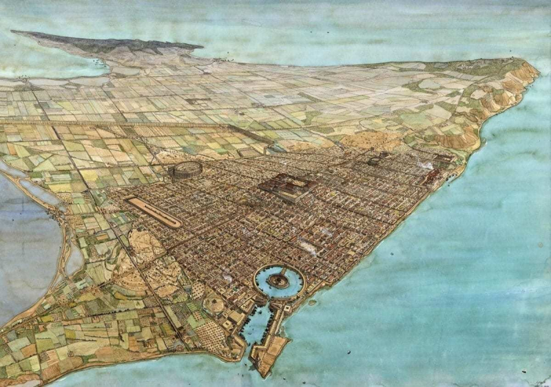 Roman Carthage at its height - www.britannica.com