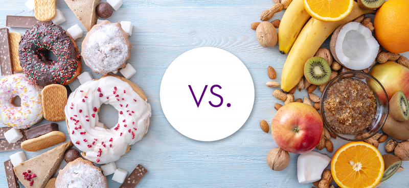 Choosing low fat or “diet” foods
