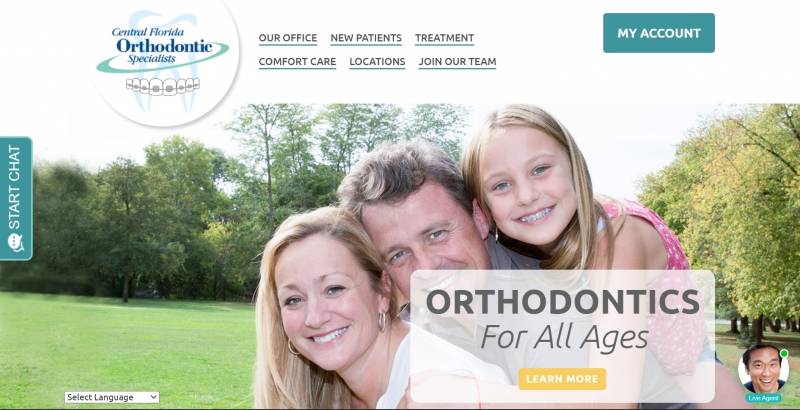 Central Florida Orthodontic Specialists. Photo: screenshot