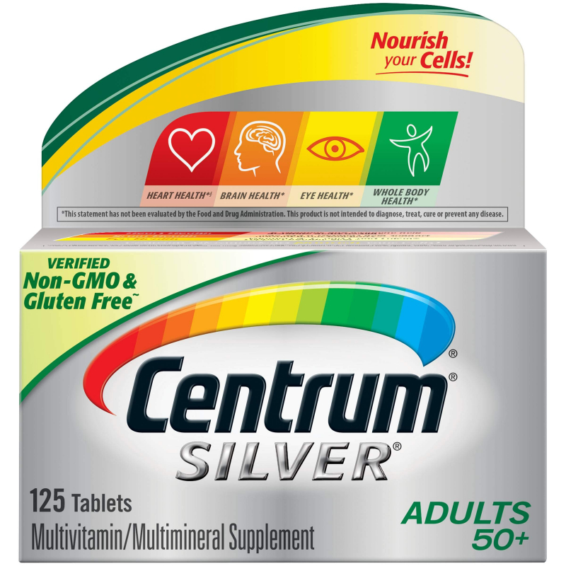 Centrum Silver Multivitamin for Adults 50 Plus. Photo: giaonhan247.com