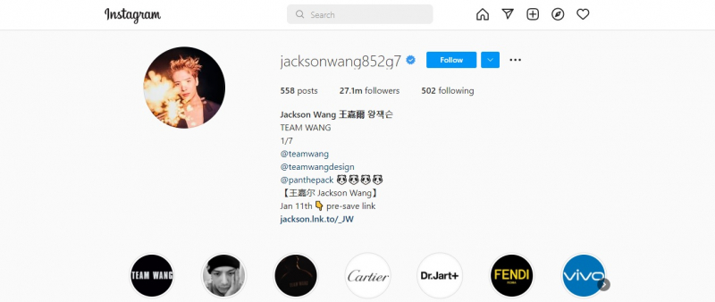 Jackson Wang (GOT7)