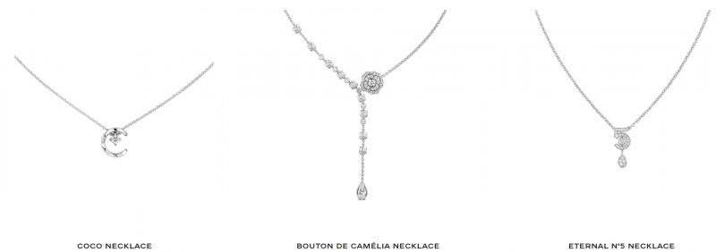Photo on Chanel (https://www.chanel.com/us/fine-jewelry/necklaces/c/3x1x1/)