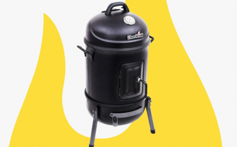 Char-Broil 16-Inch Bullet Smoker - Durable charcoal smoker at a price that can't be beat