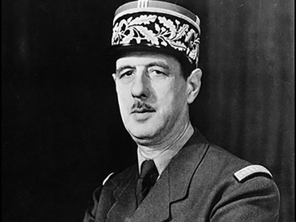 Photo:  bio. Biography.com - Charles de Gaulle
