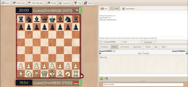 Screenshot via Chessbase