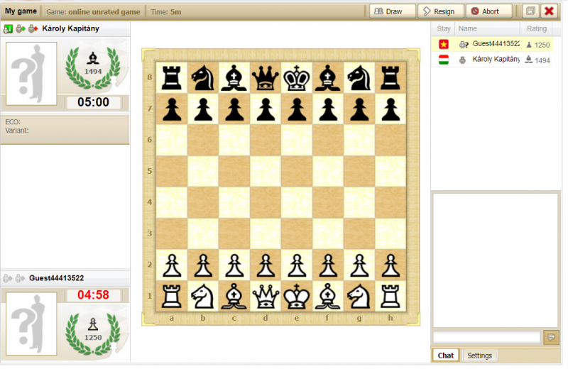 Screenshot via Chessfriends