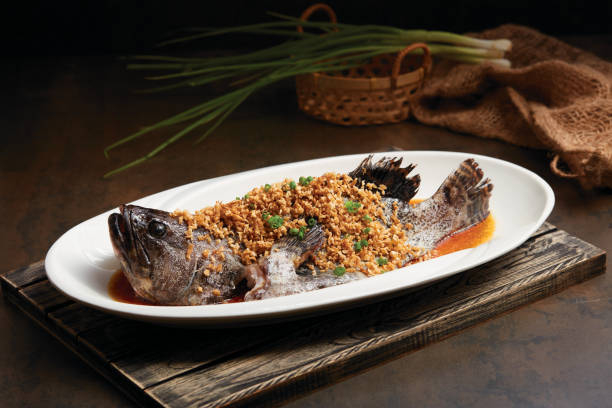 Chinese-style steamed makes for a stunning presentation