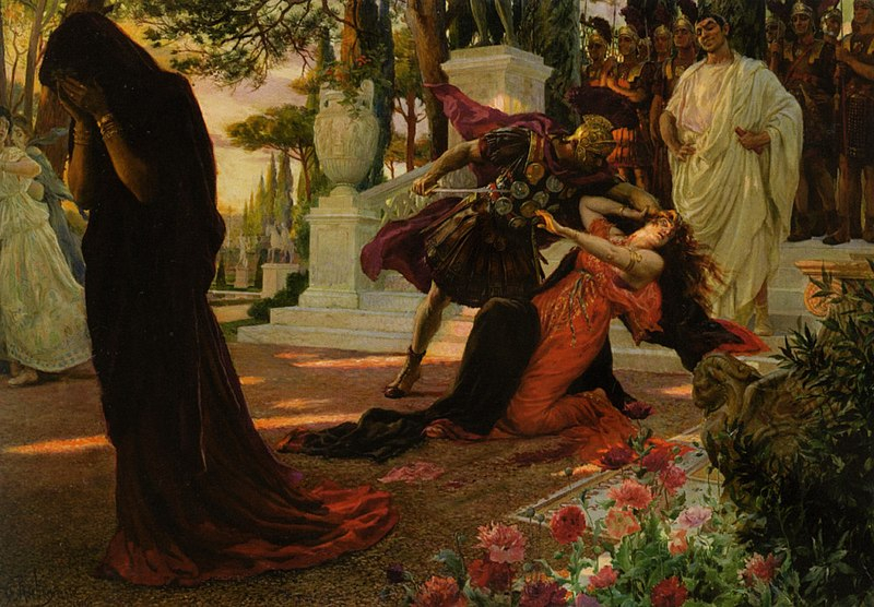 The Death of Messalina -commons.wikimedia.org