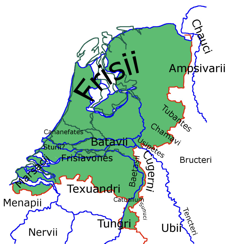 Frisia where Claudius Labeo was exiled - Photo: wikipedia.org