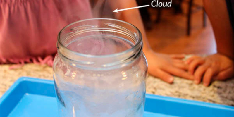 Cloud in a Jar - Photo via teachingexpertise.com