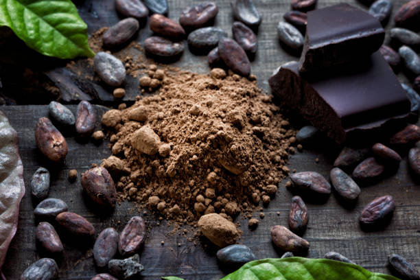 Cocoa and dark chocolate