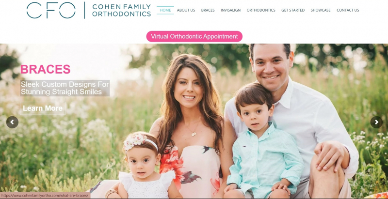 Cohen Family Orthodontics. Photo: screenshot