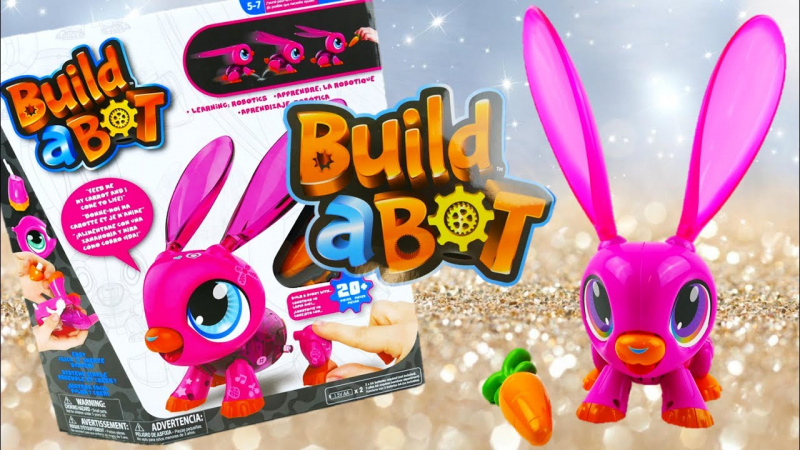 Interactive STEM Toys for Kids - Colorific Build a Bot Robot Bunny - YouTube