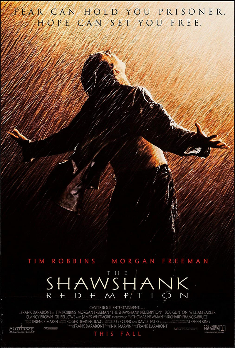 Shawshank Redemption Classic Movie Poster. Photo: Amazon UK