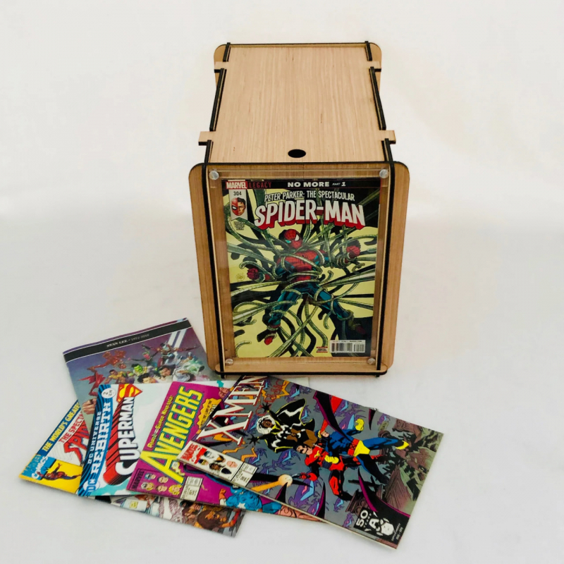 Screenshot of https://romanyhouseboxes.com/products/comic-book-storage-and-display-box-with-lid