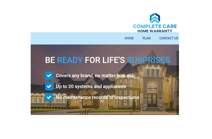 Complete Care Home Warranty. Photo: top10.com