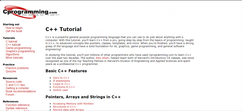 Screenshot via cprogramming.com/tutorial/c++-tutorial.html?inl=nv