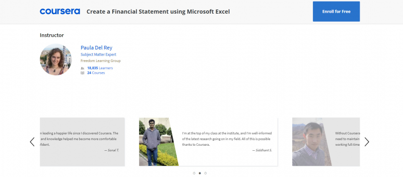 Create a Financial Statement using Microsoft Excel