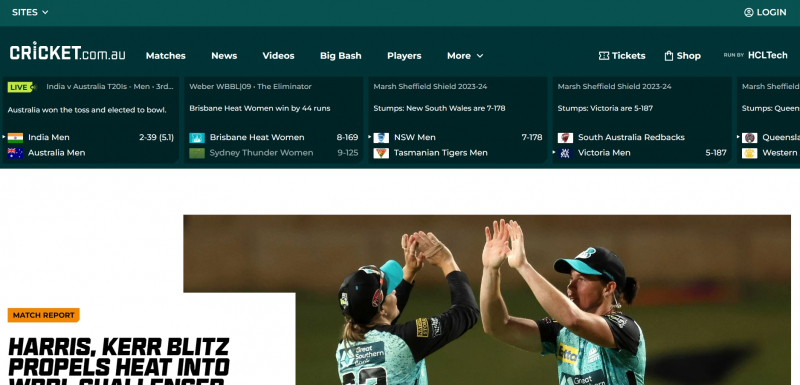 Screenshot via https://www.cricket.com.au
