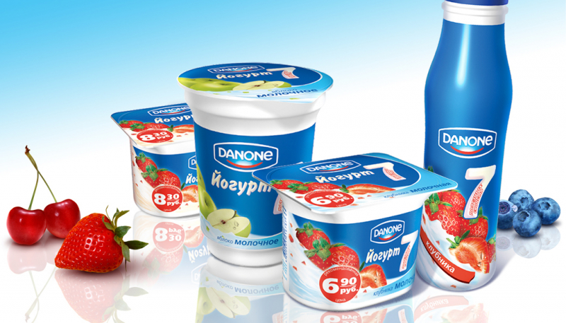 Danone Products. Photo: news.milkbranch.ru