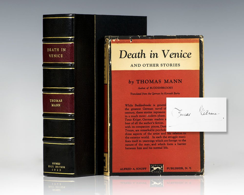 First Edition Of Death In Venice