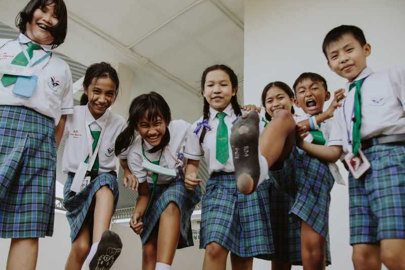 Photo by Ron Lach : https://www.pexels.com/photo/smiling-boys-and-girls-in-school-uniforms-10646605/