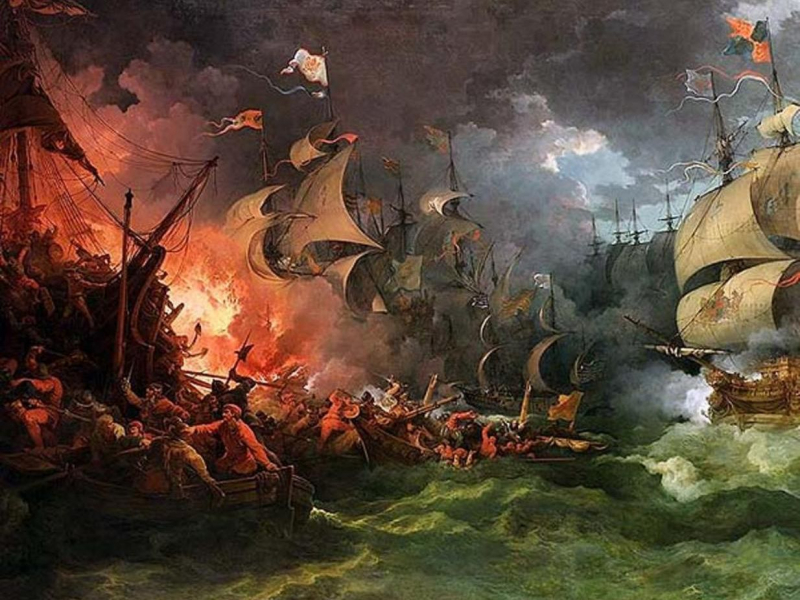 Photo:  Off The Grid News - The Spanish Armada of the Anglo