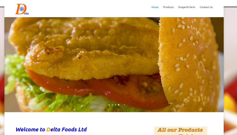 Delta Foods Ltd Website