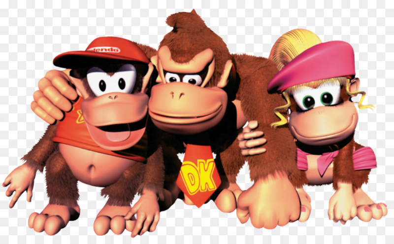 Diddy Kong And Dixie Kong (Donkey Kong Country)