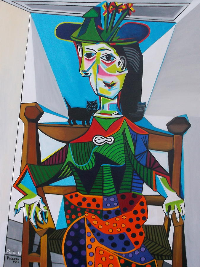 This painting was painted by Pablo Picasso in 1941. It was sold by Gidwitz family in 2006 - The Trend