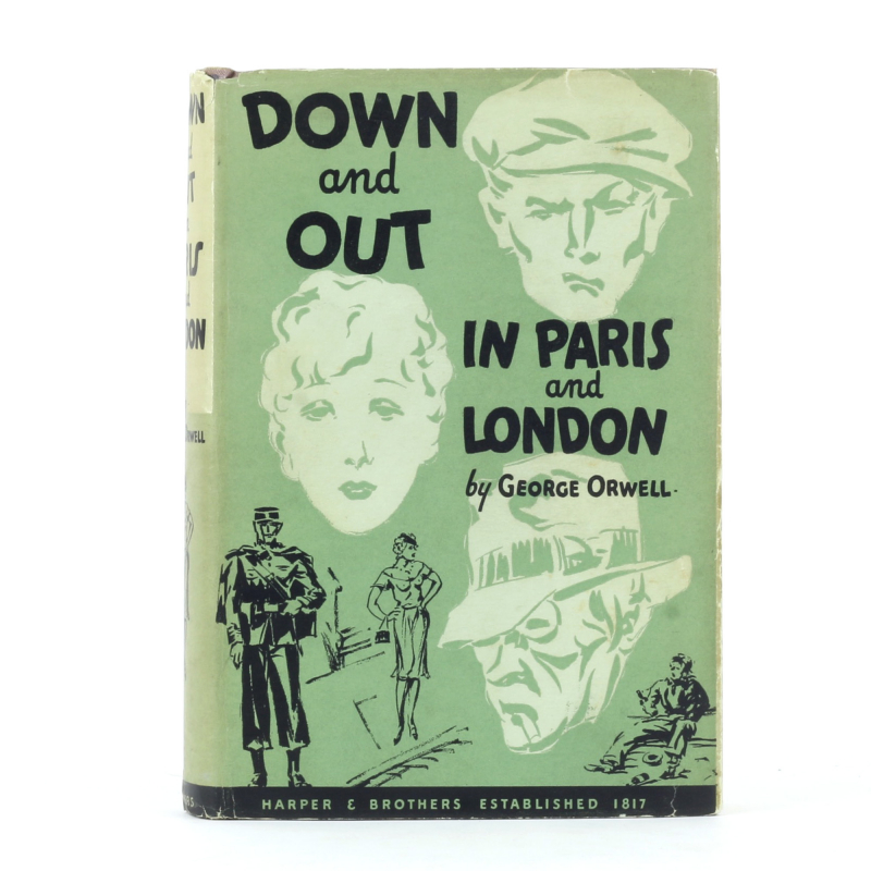 Down and Out in Paris and London by George Orwell (1933)