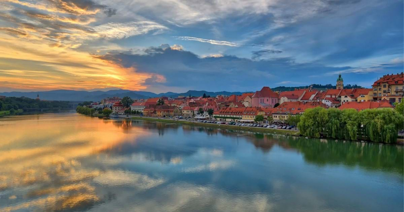 Drava River (photo: https://www.visitmaribor.si/)