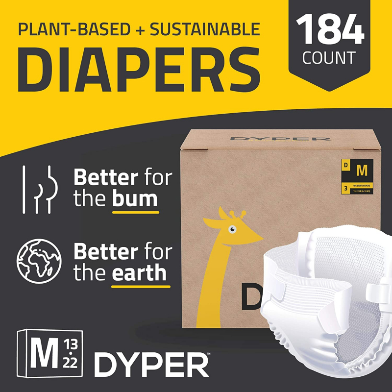DYPER Bamboo Baby Diapers