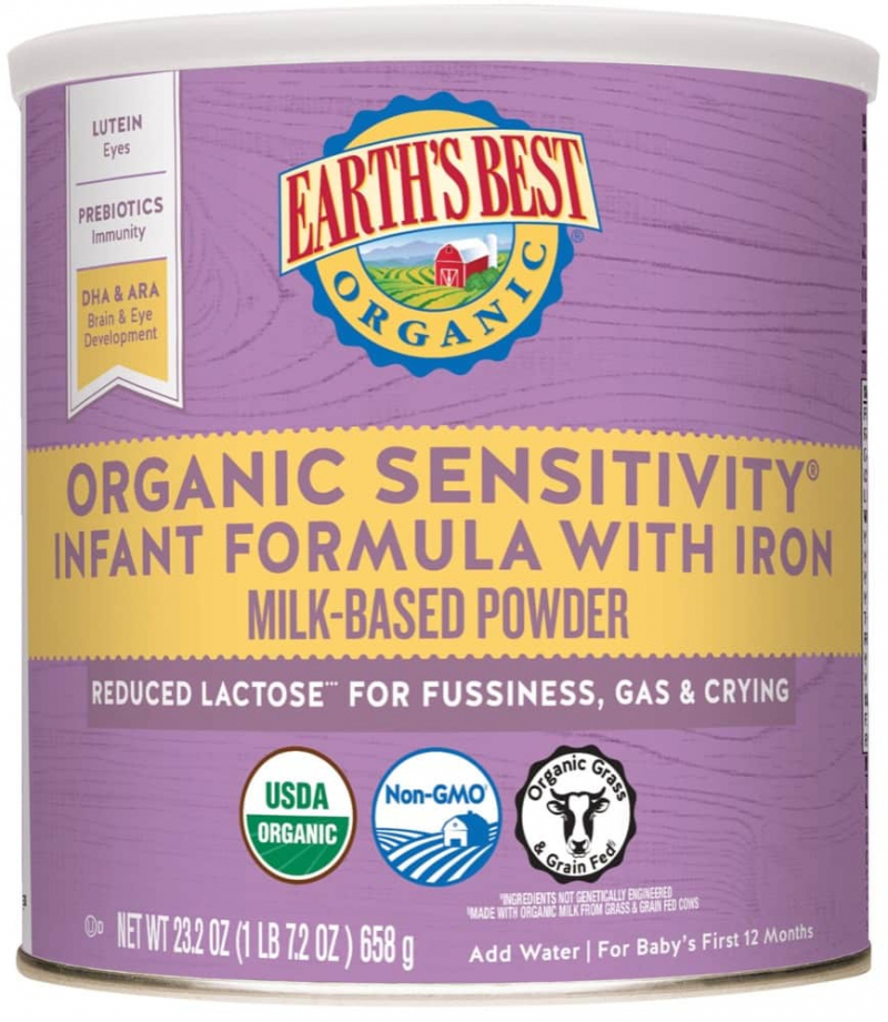 Earth’s Best Organic Sensitivity Infant Formula