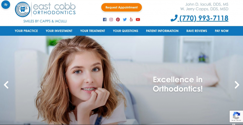East Cobb Orthodontics. Photo: screenshot