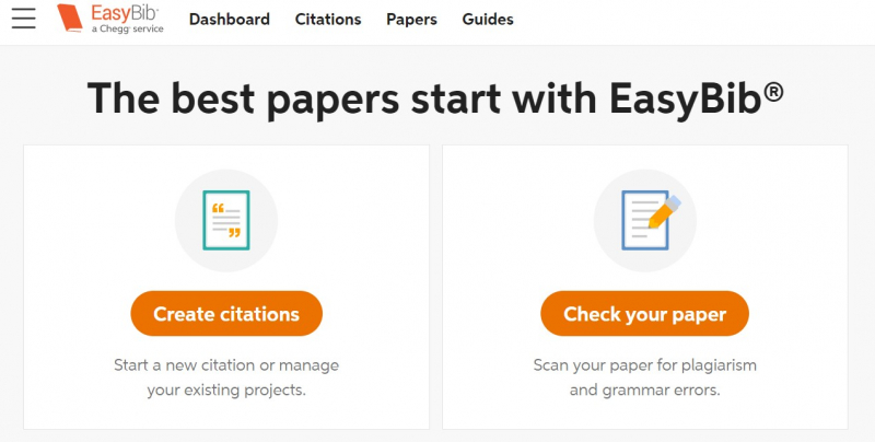 EasyBib - Best App for Creating Citations