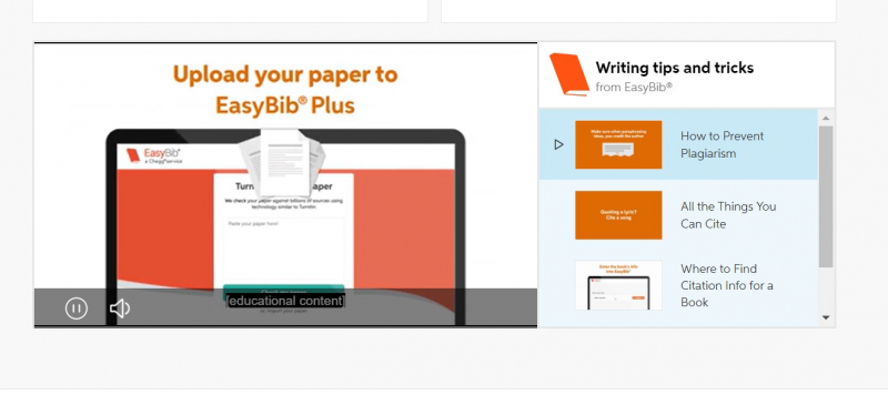 EasyBib - High-end citation tool plus expert help on papers