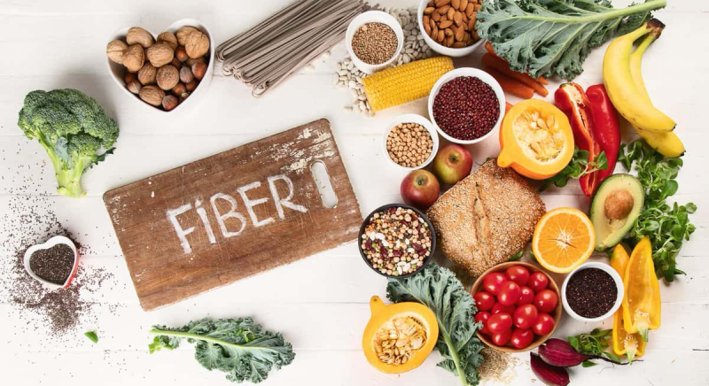 Eat fiber-rich foods