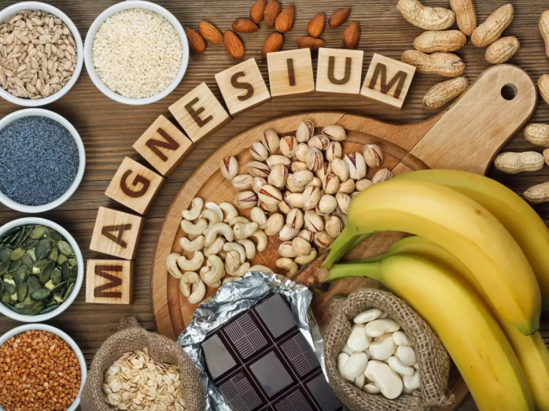 Eat foods rich in chromium and magnesium