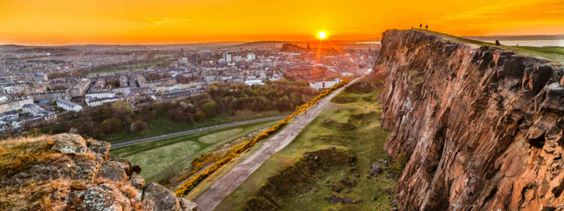 Edinburgh's Romantic Views