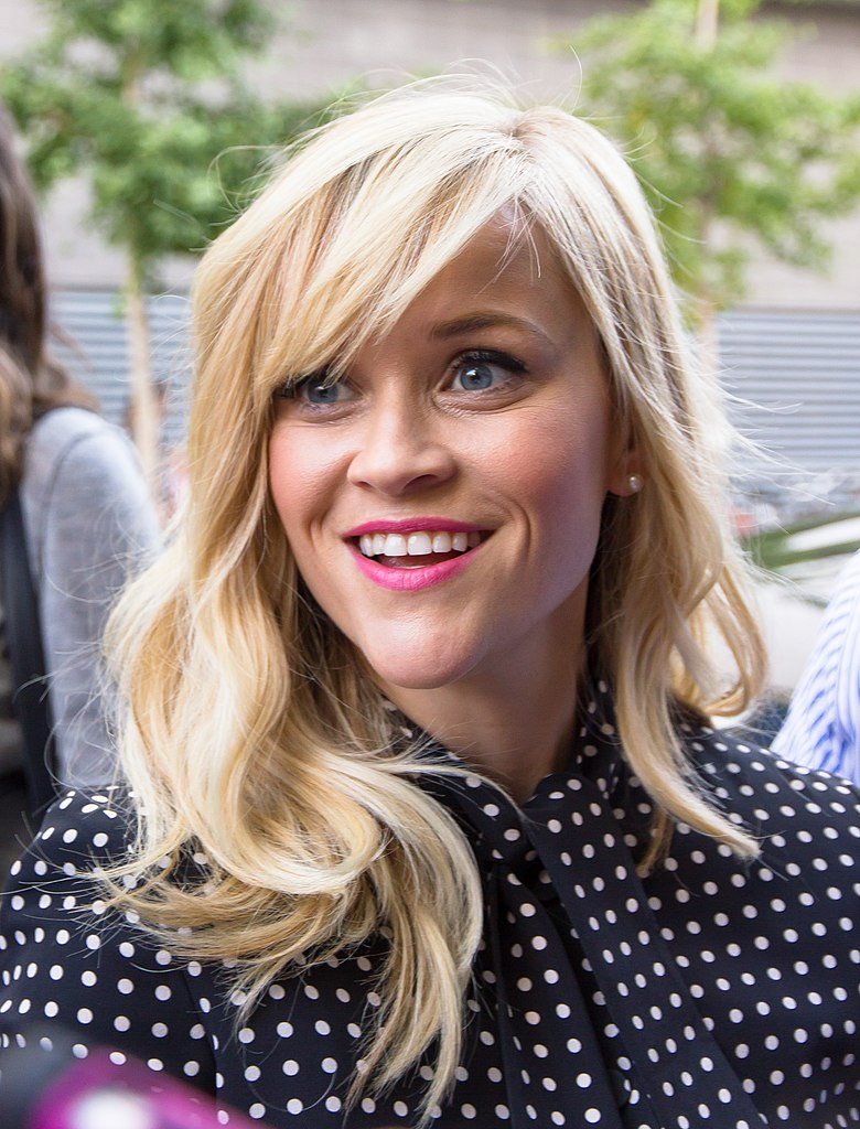 Photo on Wiki: https://commons.wikimedia.org/wiki/File:Reese_Witherspoon_at_TIFF_2014.jpg