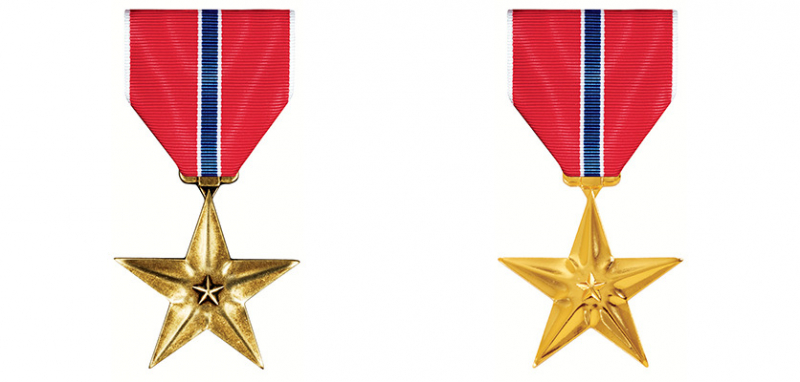 Photo:  Medals of America -  Bronze Star Medal