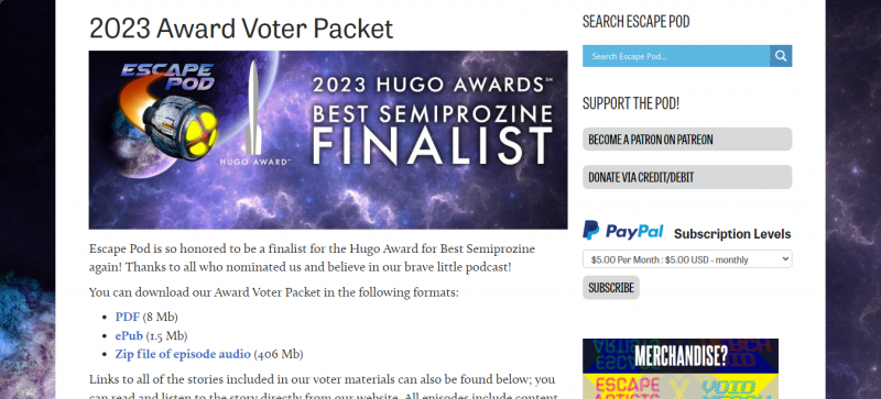Screenshot via escapepod.org/2023-award-voter-packet/