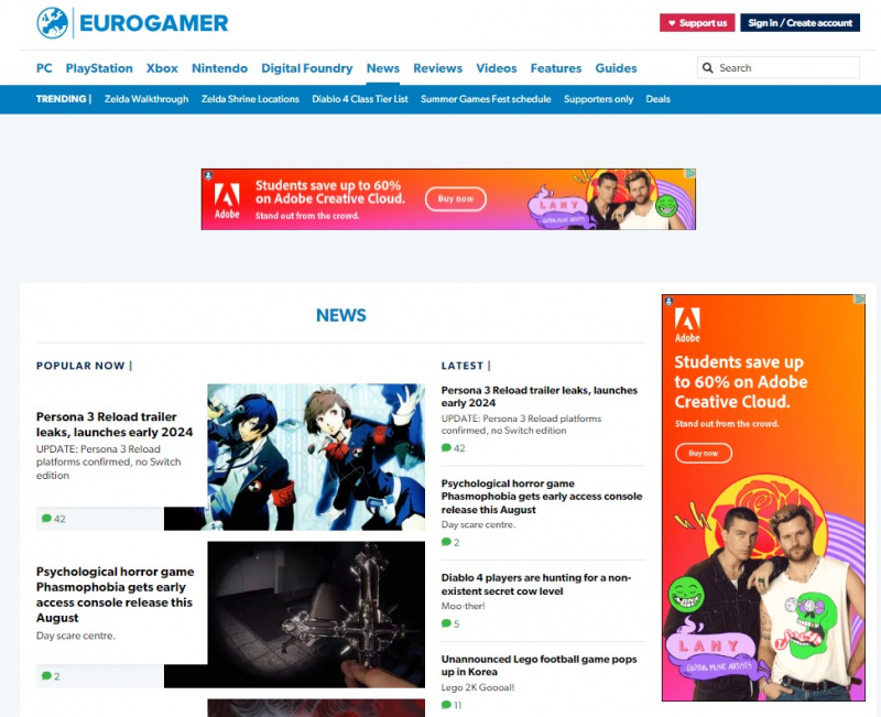 Screenshot via eurogamer.net