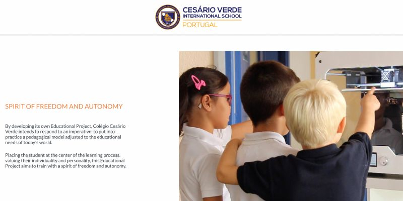 Screenshot of https://cesarioverde.com/