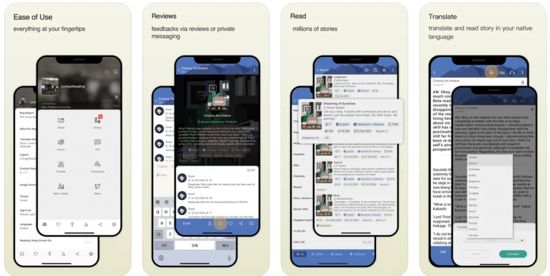 Screenshot of https://apps.apple.com/us/app/fanfiction-net/id1192753879?platform=iphone