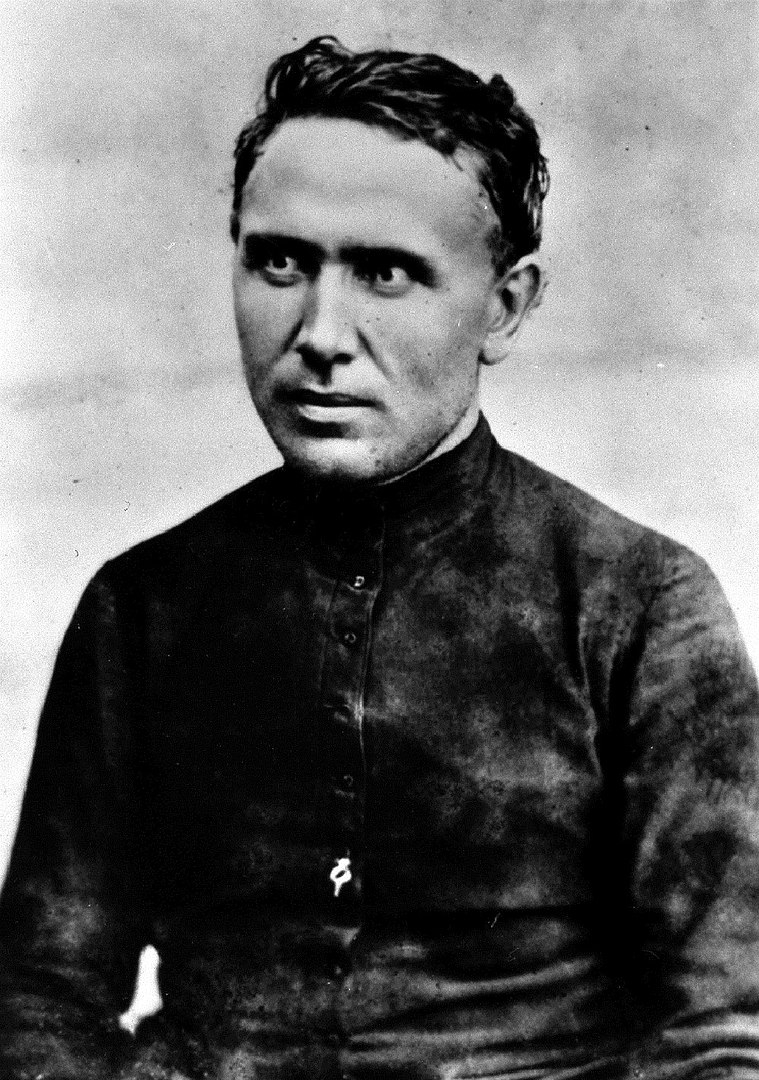 Father Damien in 1873  -en.wikipedia.org