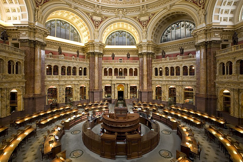 Photo: Library of Congress today - wikipedia
