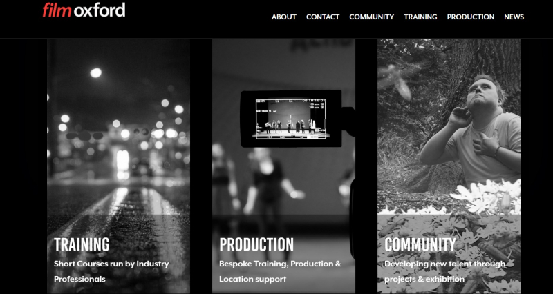 Film Oxford website