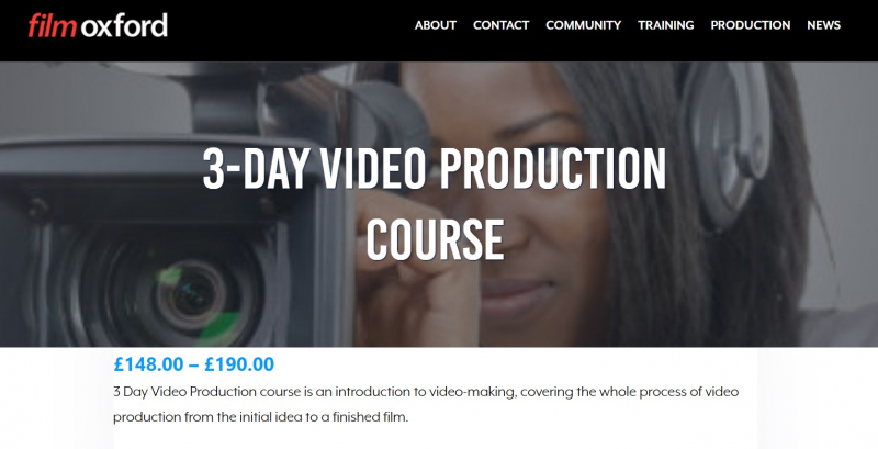 3-Day Video Production Course